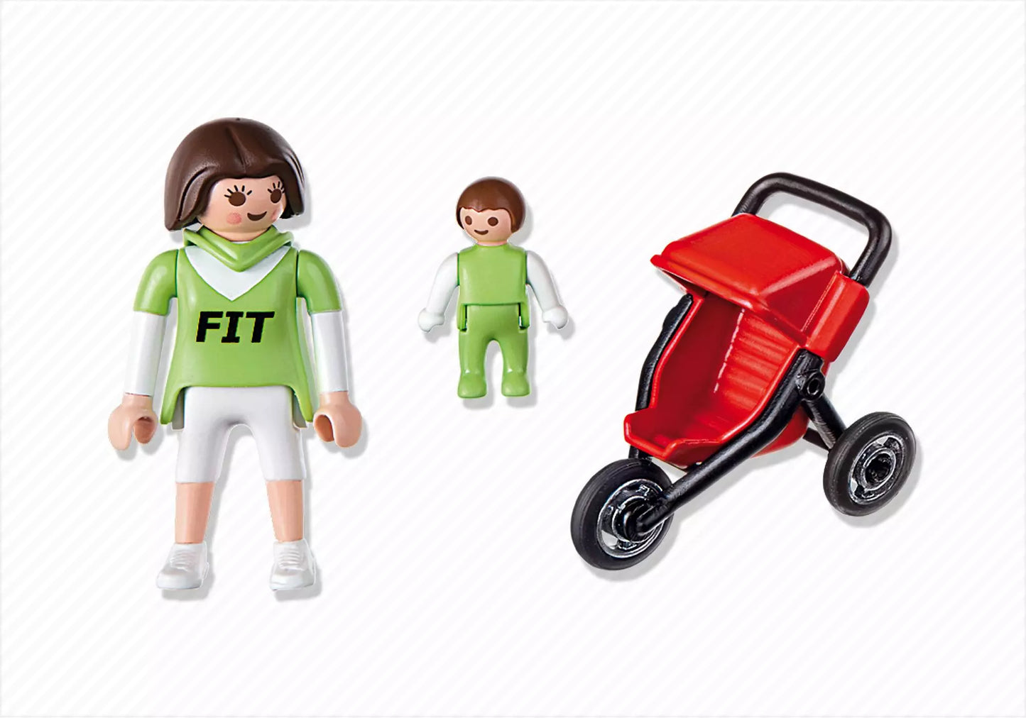 Playmobil 4697 Sammlerstück Special Plus Mama mit Baby-Jogger - plegobil