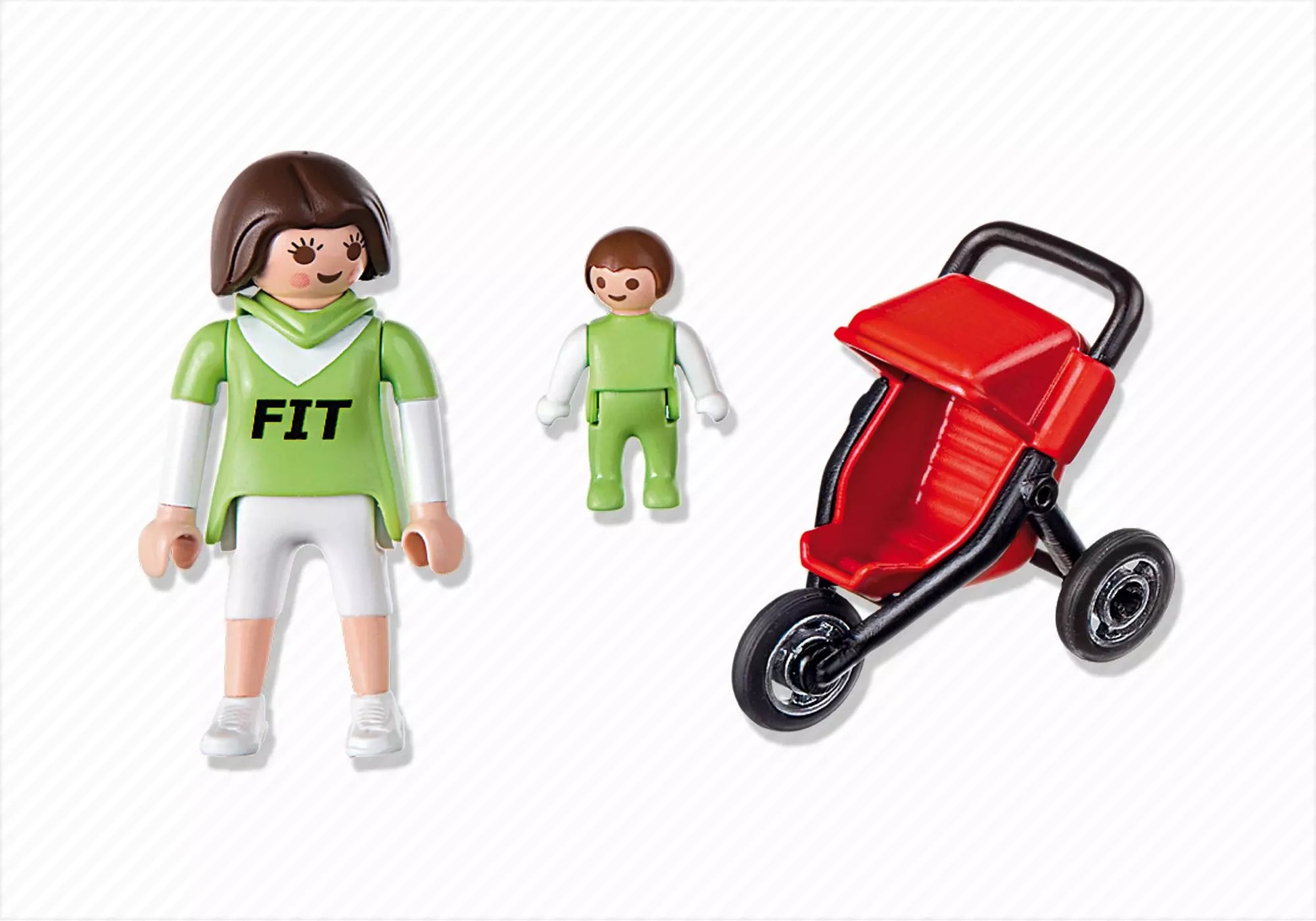 Playmobil 4697 Sammlerstück Special Plus Mama mit Baby-Jogger - plegobil