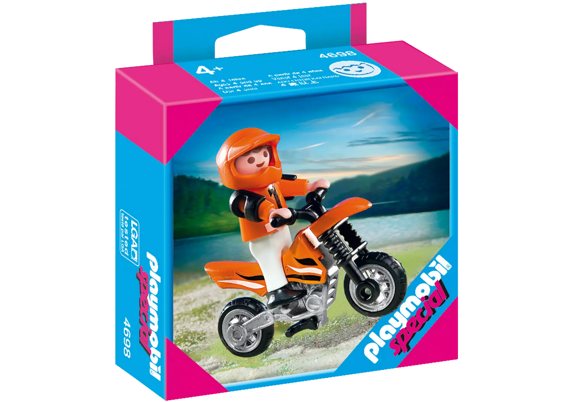 Playmobil 4698 Sammlerstück Special Plus Kinder-Motocross - plegobil