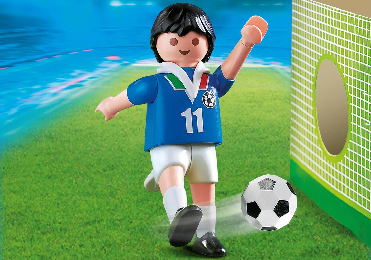 Playmobil 4712 Sammlerstück Sports & Action Fußballspieler Italien - plegobil