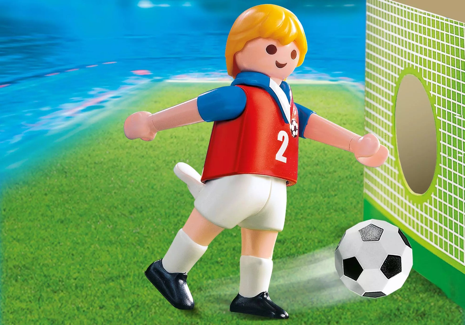 Playmobil 4722 Sammlerstück Sports & Action Fußballspieler Tschechien - plegobil
