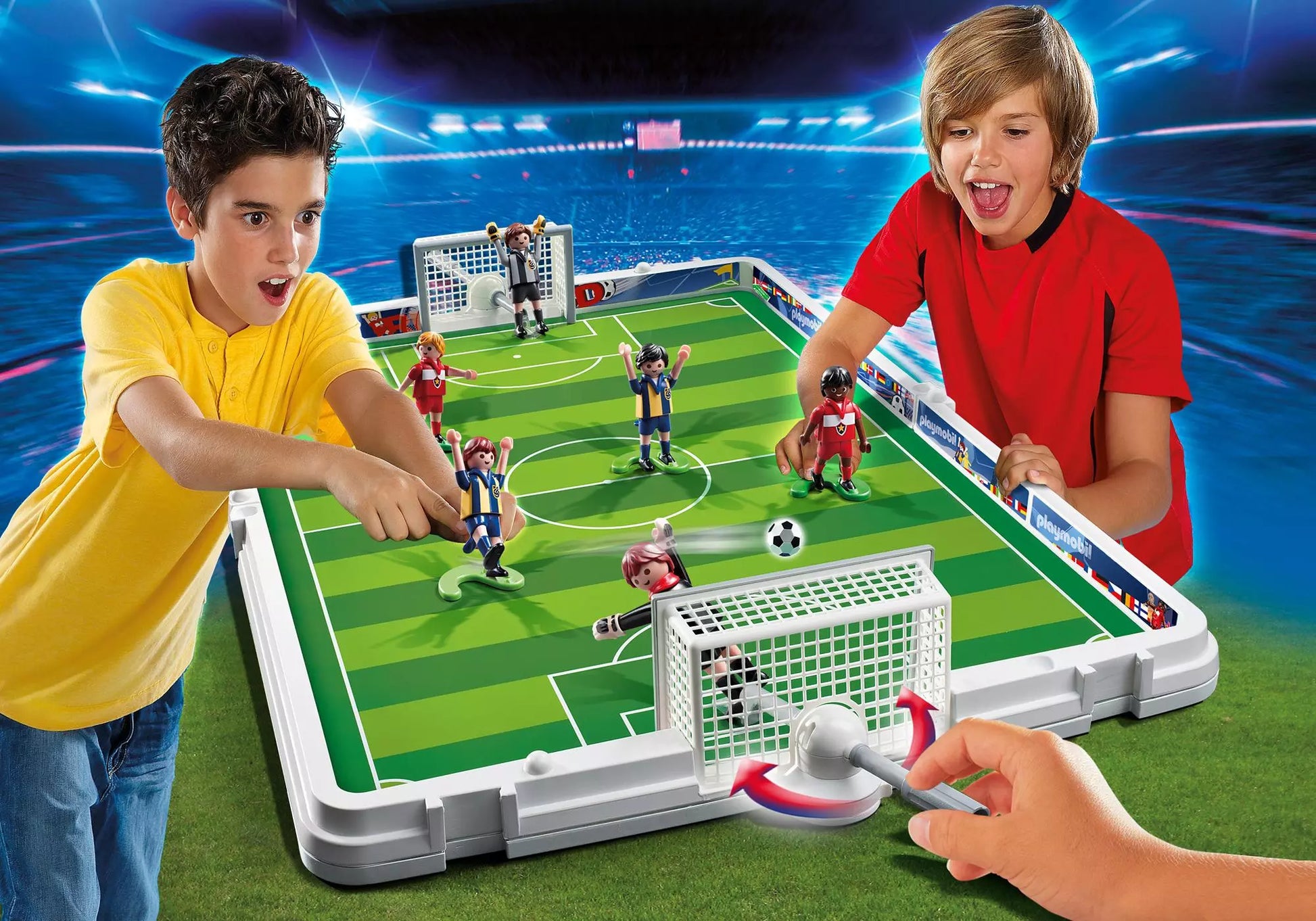 Playmobil 4725 Sports & Action Große Fußball-Arena im Klappkoffer - plegobil