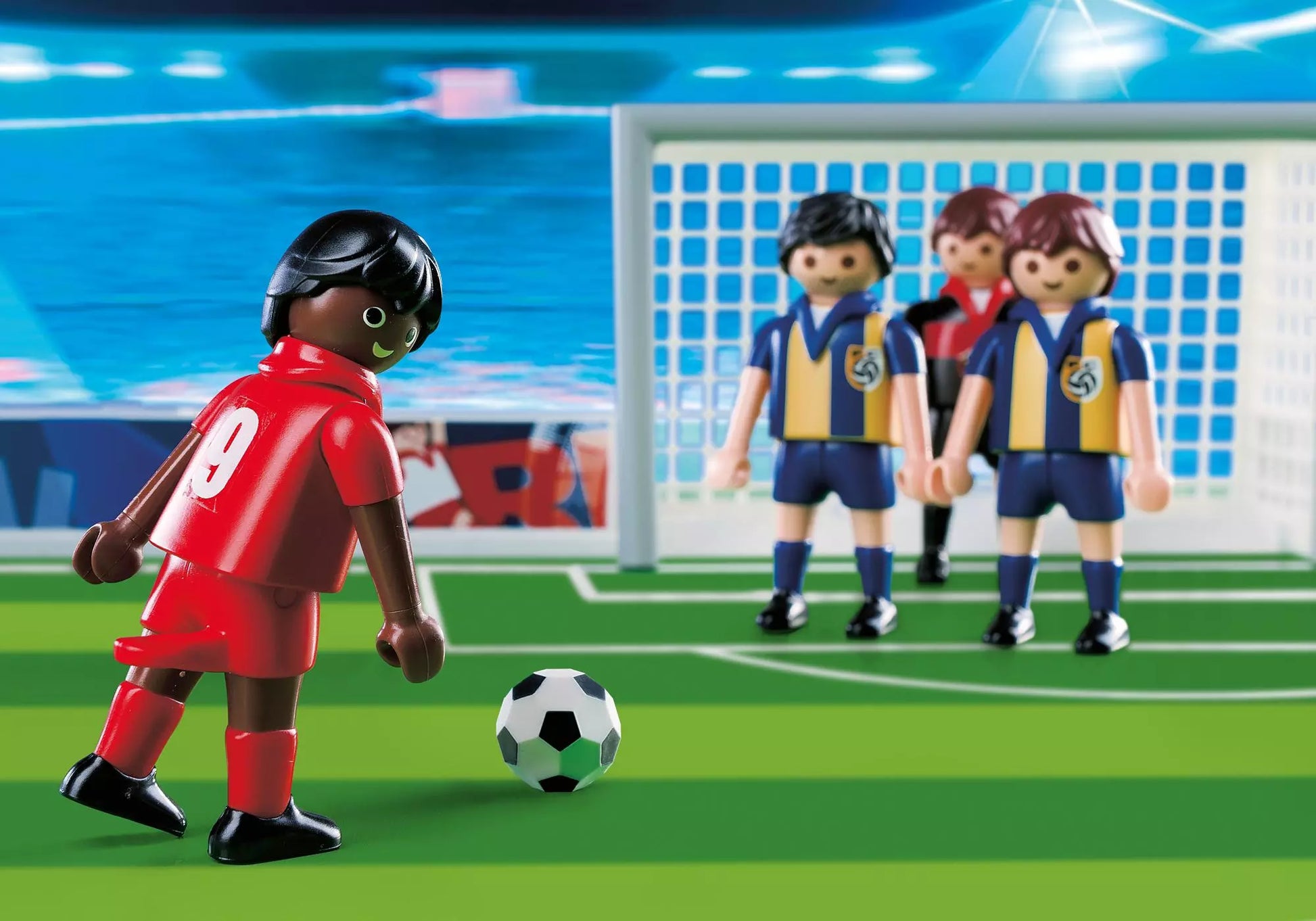 Playmobil 4725 Sports & Action Große Fußball-Arena im Klappkoffer - plegobil