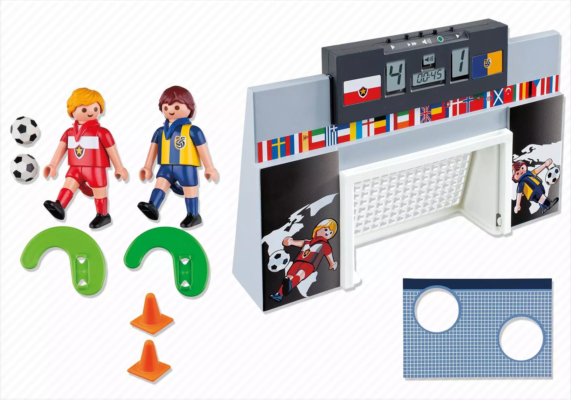 Playmobil 4726 Sammlerstück Sports & Action Torwand mit Multifunktions-Anzeige - plegobil