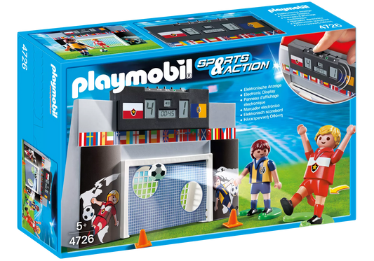 Playmobil 4726 Sammlerstück Sports & Action Torwand mit Multifunktions-Anzeige - plegobil