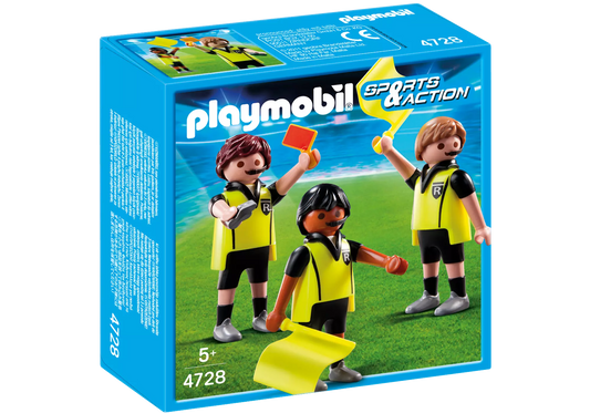 Playmobil 4728 Sammlerstück Sports & Action Schiedsrichter mit Assistenten - plegobil