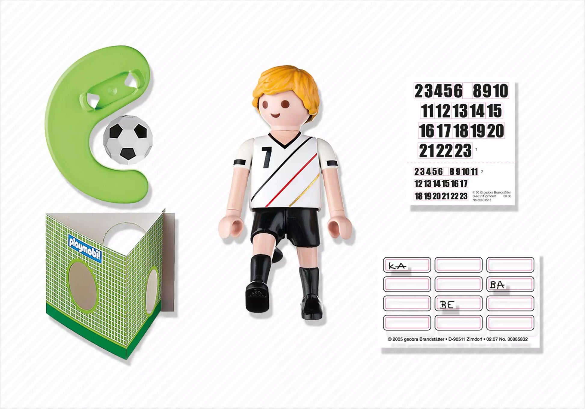 Playmobil 4729 Sammlerstück Sports & Action Fußballspieler Deutschland - plegobil