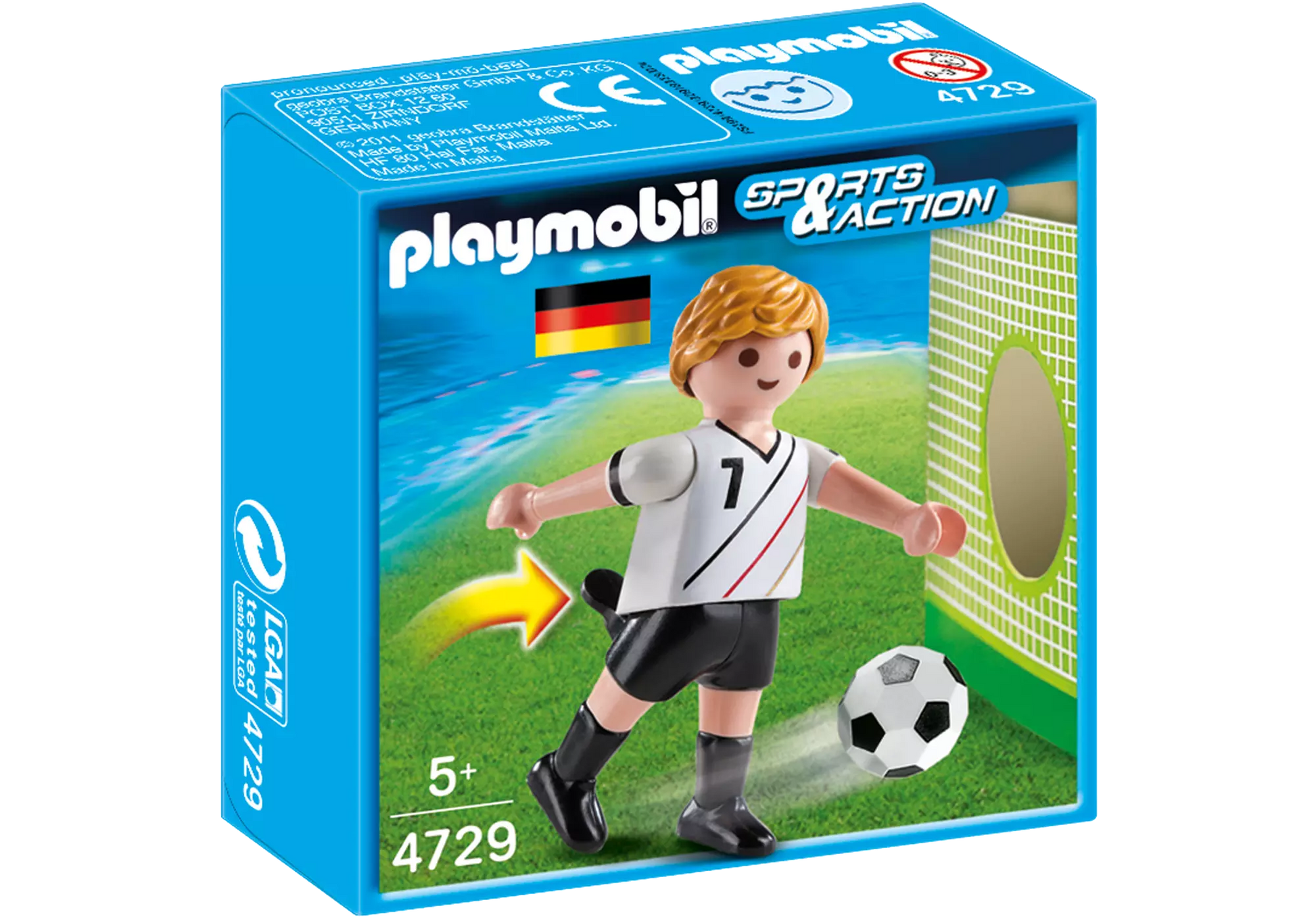 Playmobil 4729 Sammlerstück Sports & Action Fußballspieler Deutschland - plegobil