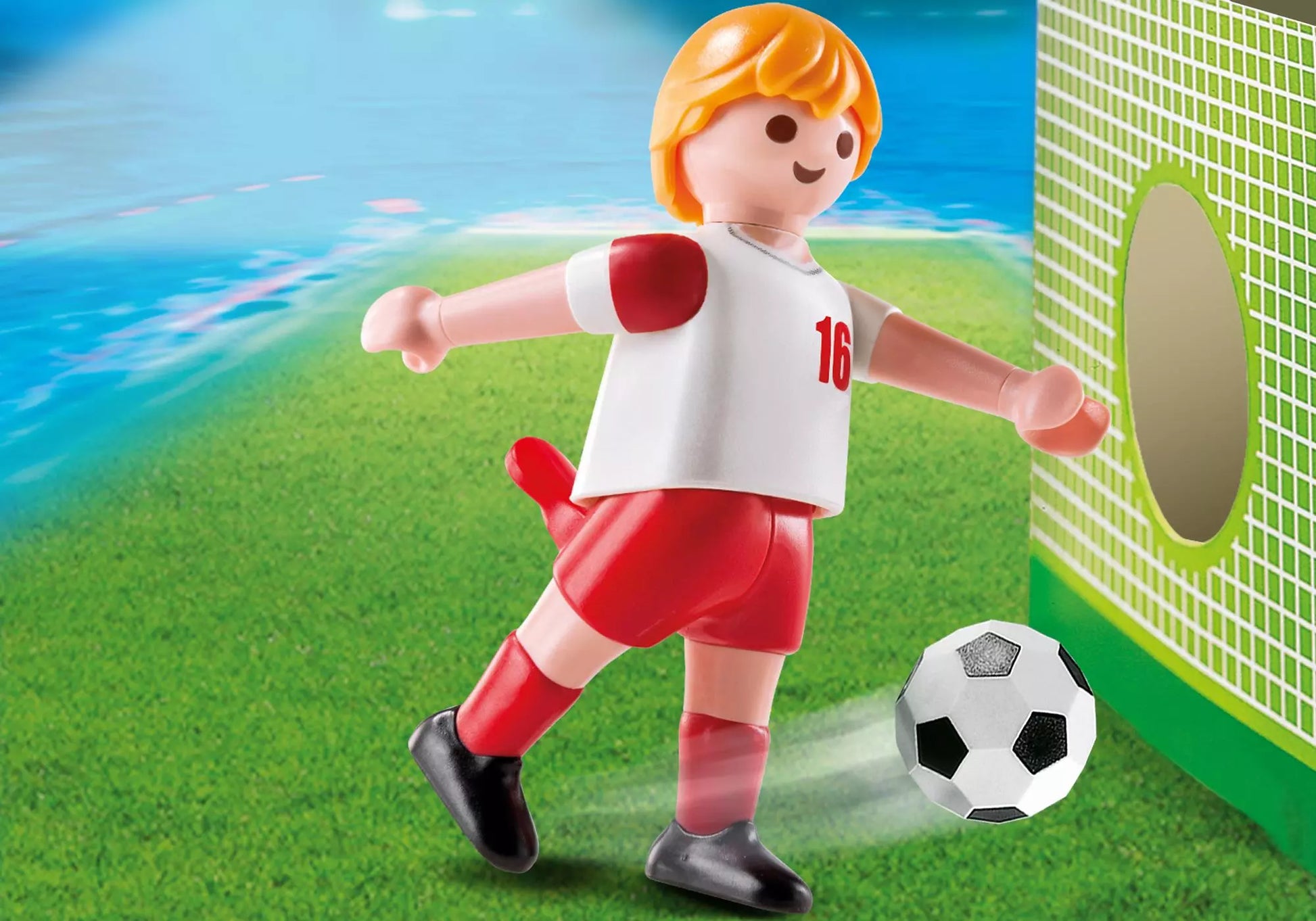 Playmobil 4731 Sammlerstück Sports & Action Fußballspieler Polen - plegobil
