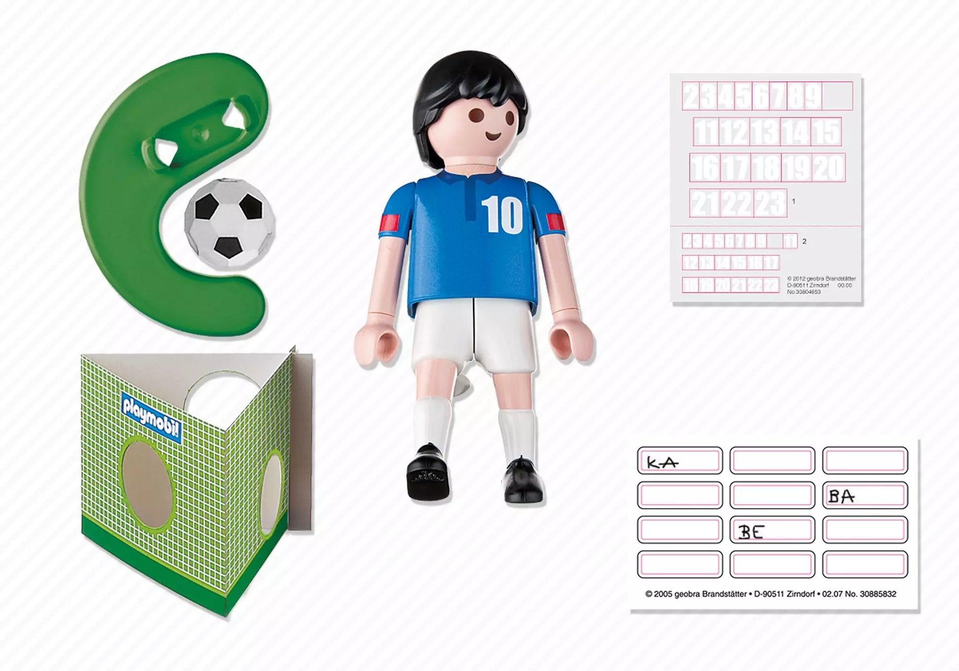 Playmobil 4733 Sammlerstück Sports & Action Fußballspieler Frankreich - plegobil