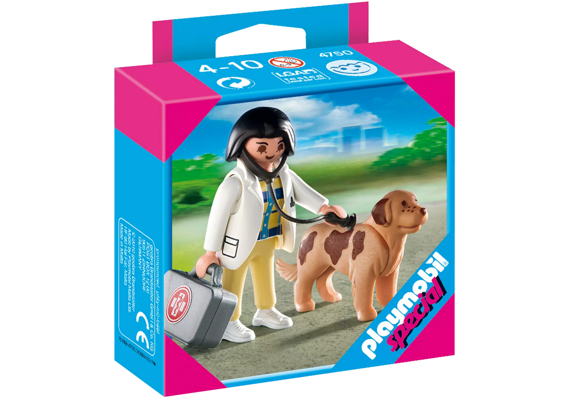 Playmobil 4750 Sammlerstück Special Plus Tierärztin mit Hund - plegobil