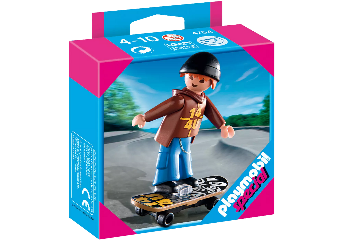 Playmobil 4754 Sammlerstück Special Plus Skateboarder - plegobil