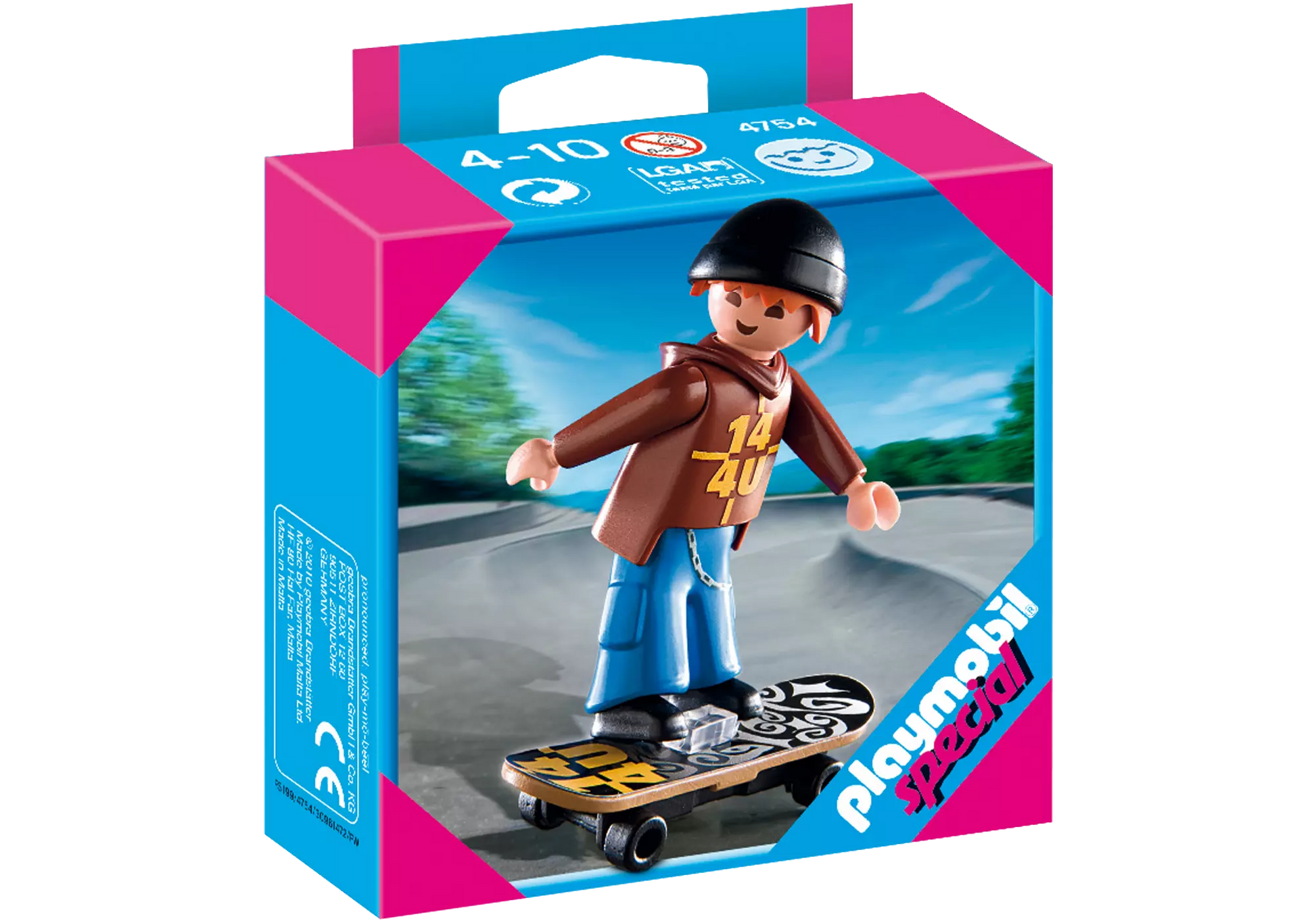 Playmobil 4754 Sammlerstück Special Plus Skateboarder - plegobil