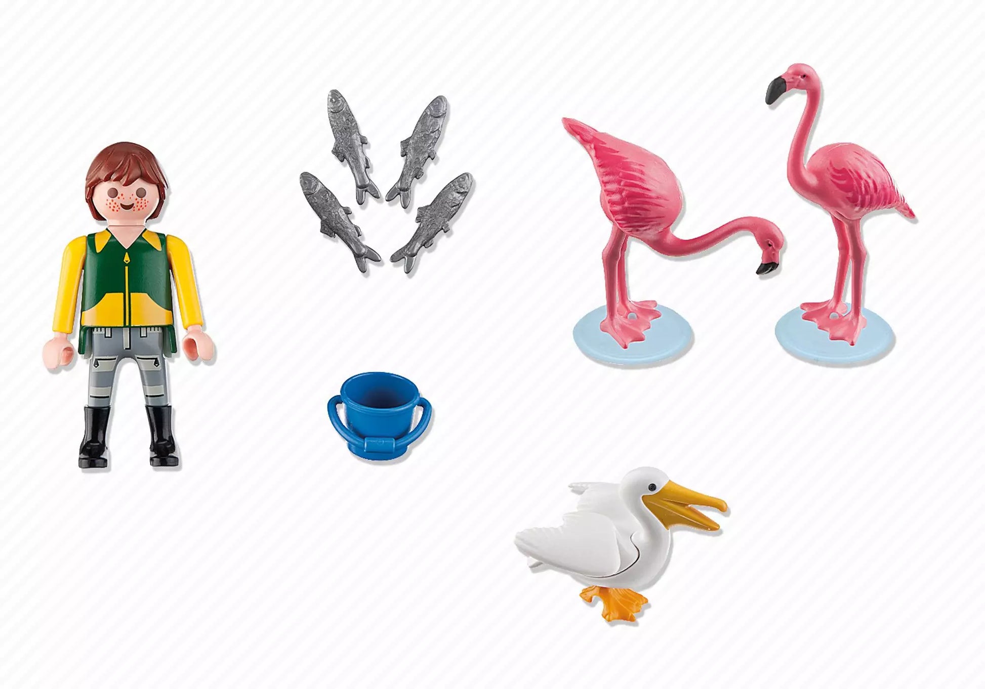 Playmobil 4758 Sammlerstück Special Plus Tierpfleger mit exotischen Vögeln - plegobil