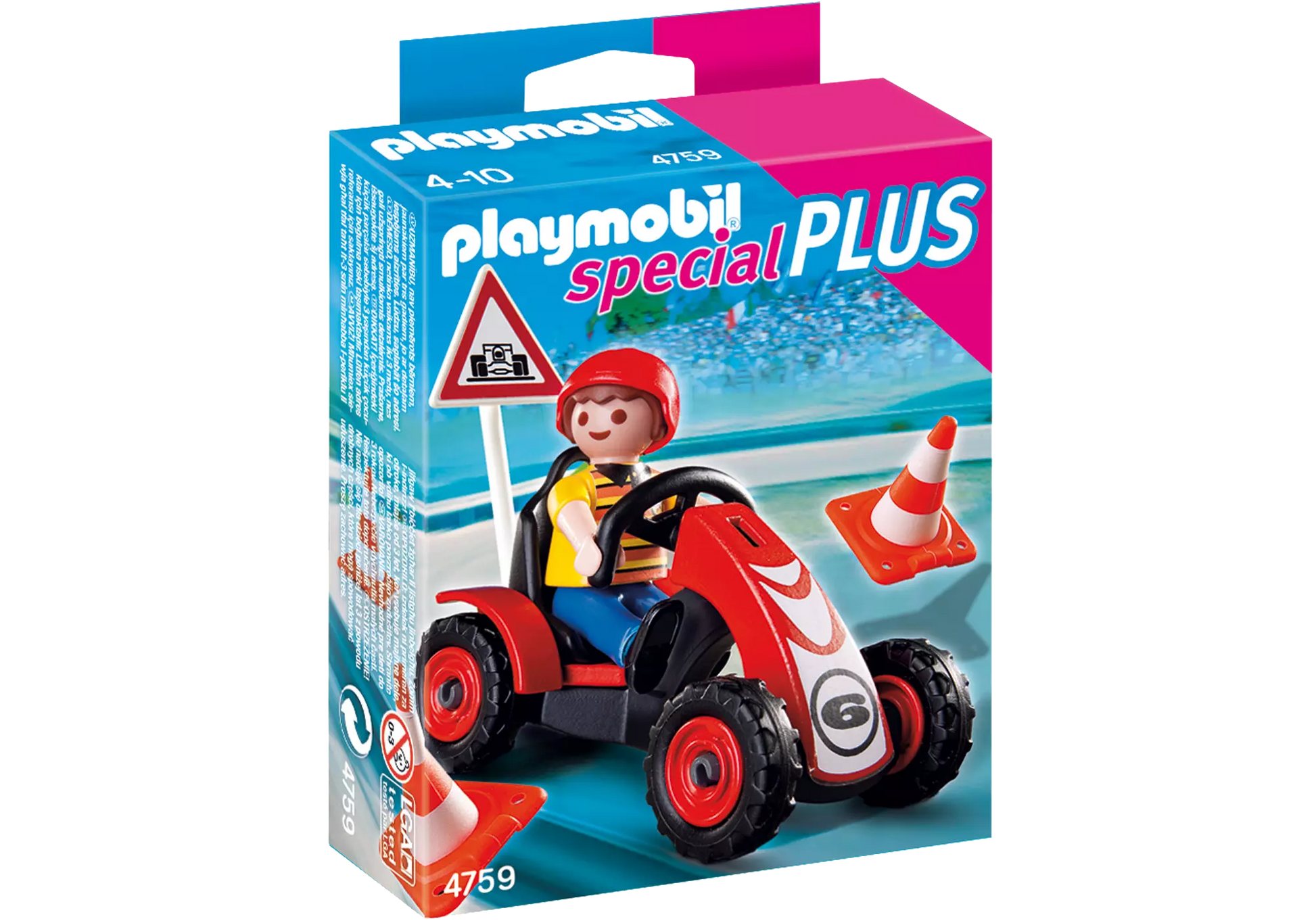 Playmobil 4759 Sammlerstück Special Plus Kids Racing-Cart - plegobil