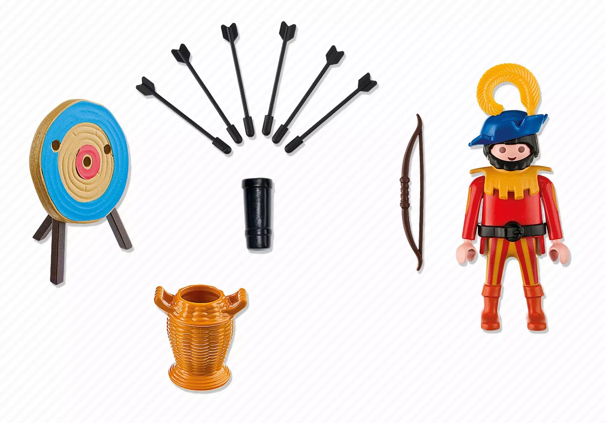 Playmobil 4762 Sammlerstück Special Plus Bogenschütze mit Zielscheibe - plegobil