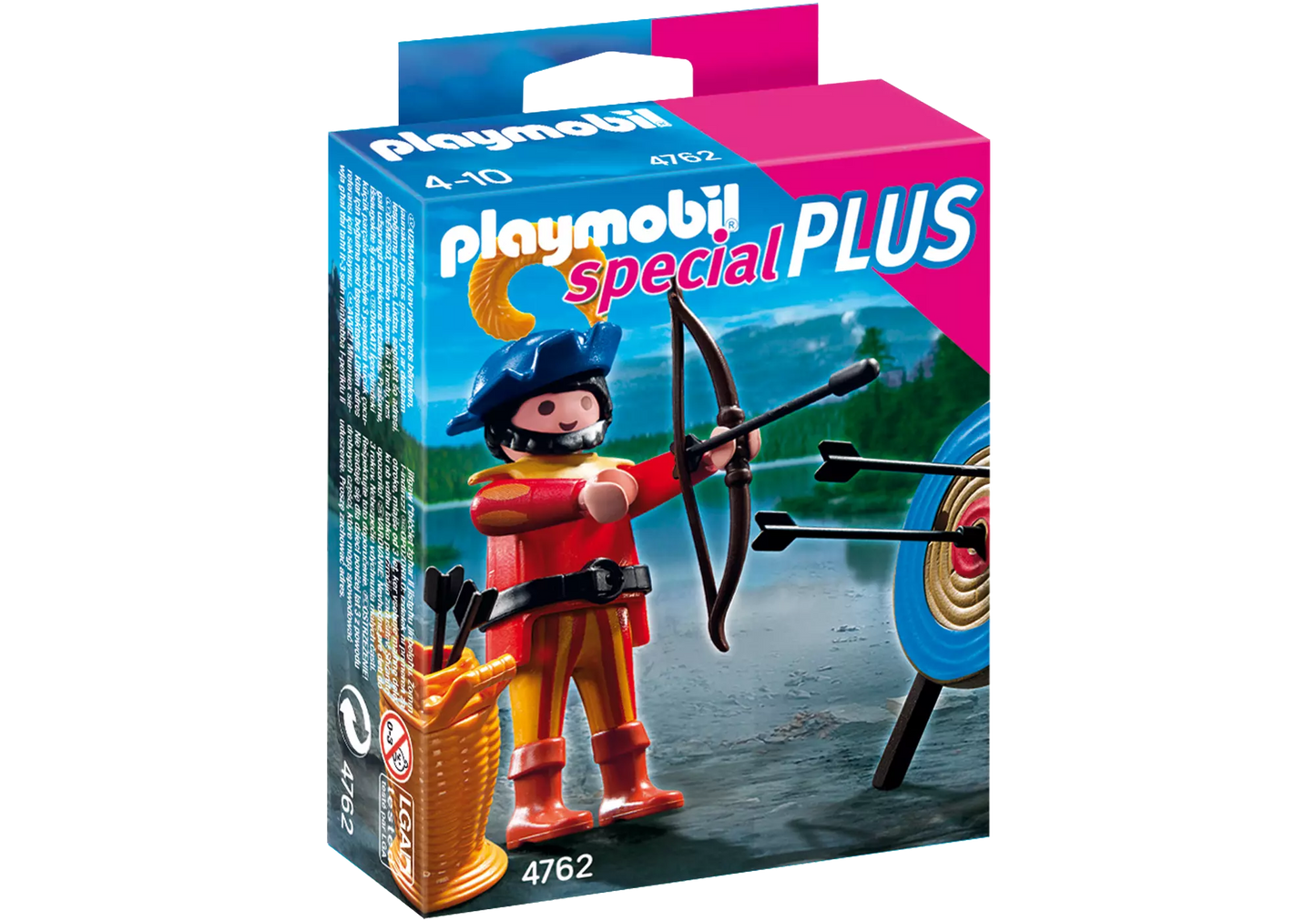 Playmobil 4762 Sammlerstück Special Plus Bogenschütze mit Zielscheibe - plegobil