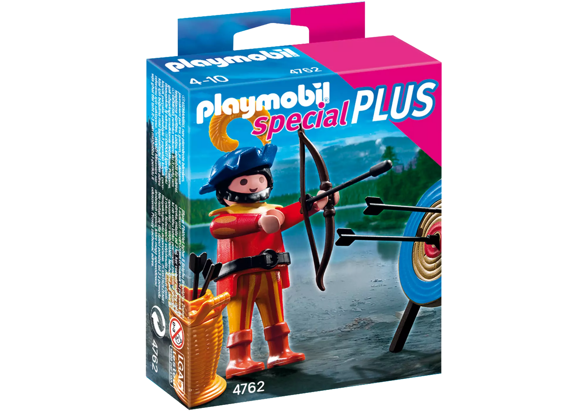 Playmobil 4762 Sammlerstück Special Plus Bogenschütze mit Zielscheibe - plegobil