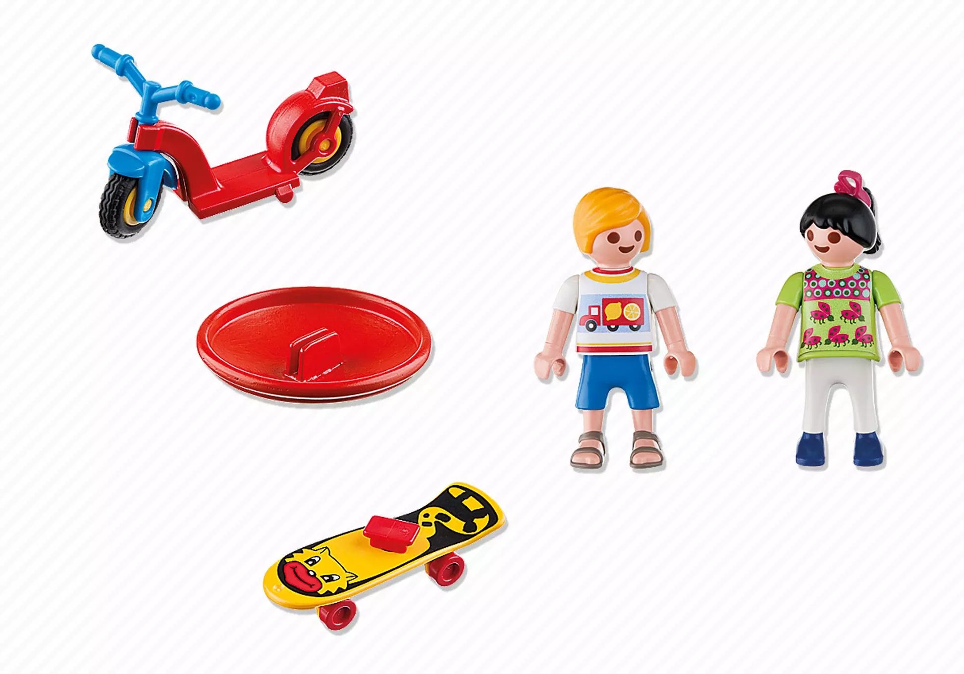 Playmobil 4764 Sammlerstück Special Plus 2 Kinder mit Spielgeräten - plegobil