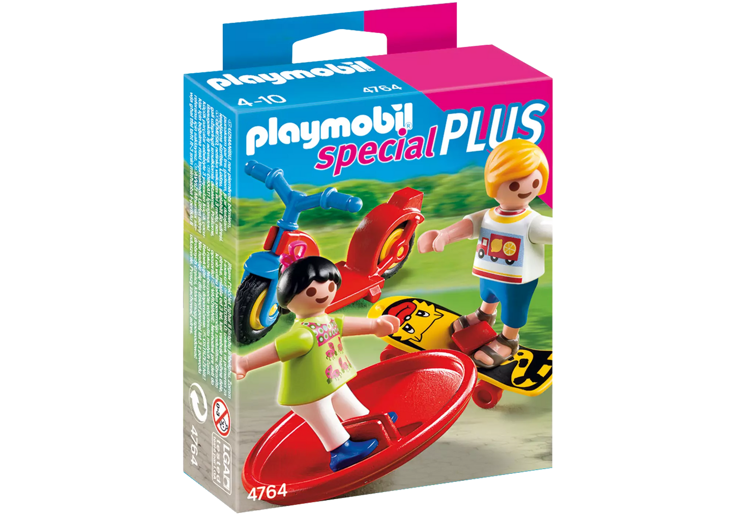 Playmobil 4764 Sammlerstück Special Plus 2 Kinder mit Spielgeräten - plegobil