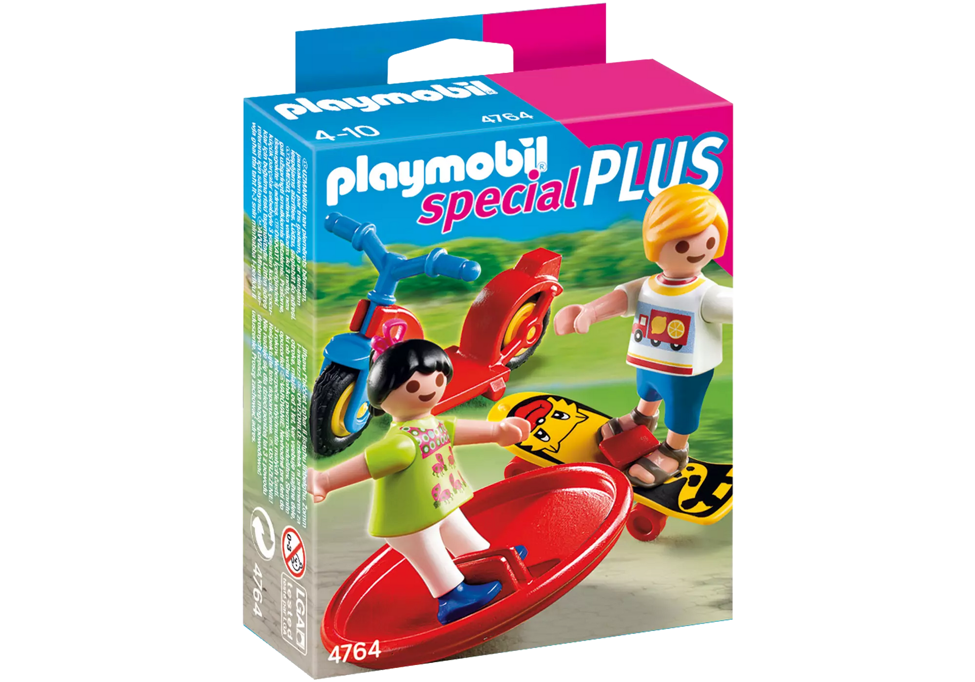 Playmobil 4764 Sammlerstück Special Plus 2 Kinder mit Spielgeräten - plegobil