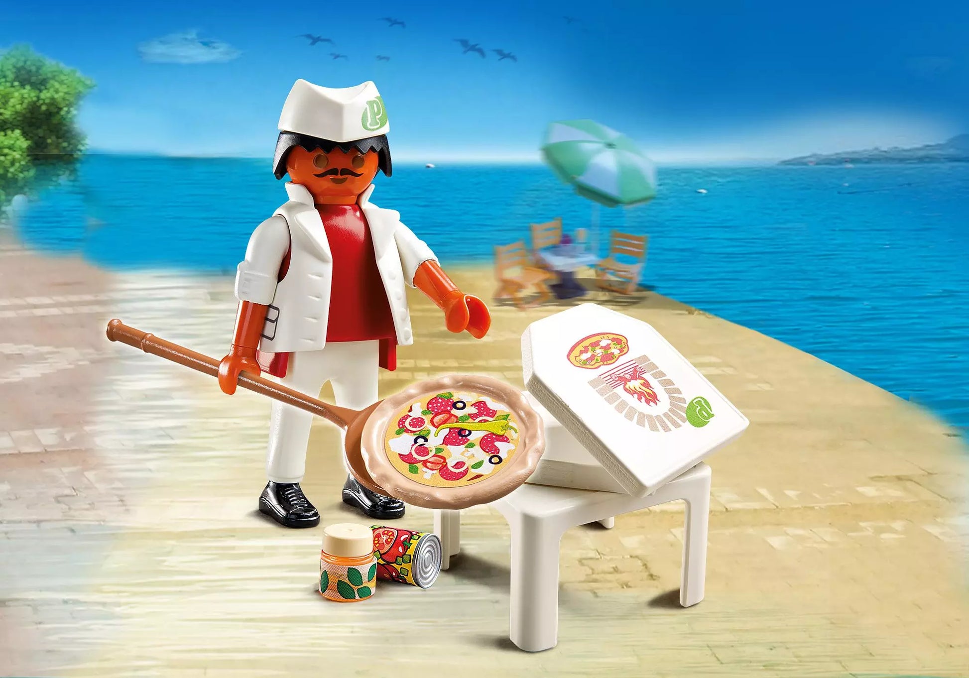 Playmobil 4766 Sammlerstück Special Plus Pizzabäcker - plegobil