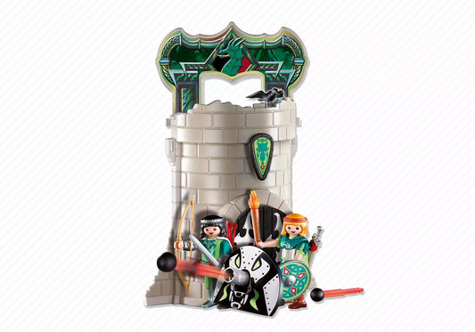 Playmobil 4775 Sammlerstück Knights Mitnehm Drachenritterturm - plegobil