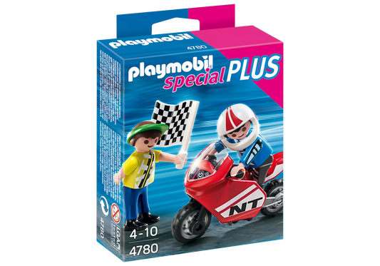 Playmobil 4780 Special Plus Jungs mit Racingbike - plegobil