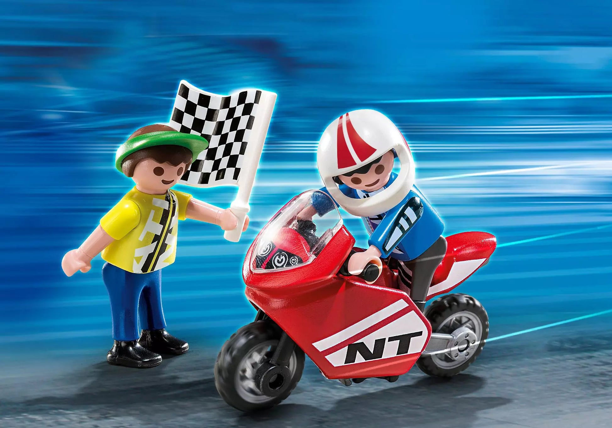 Playmobil 4780 Special Plus Jungs mit Racingbike - plegobil