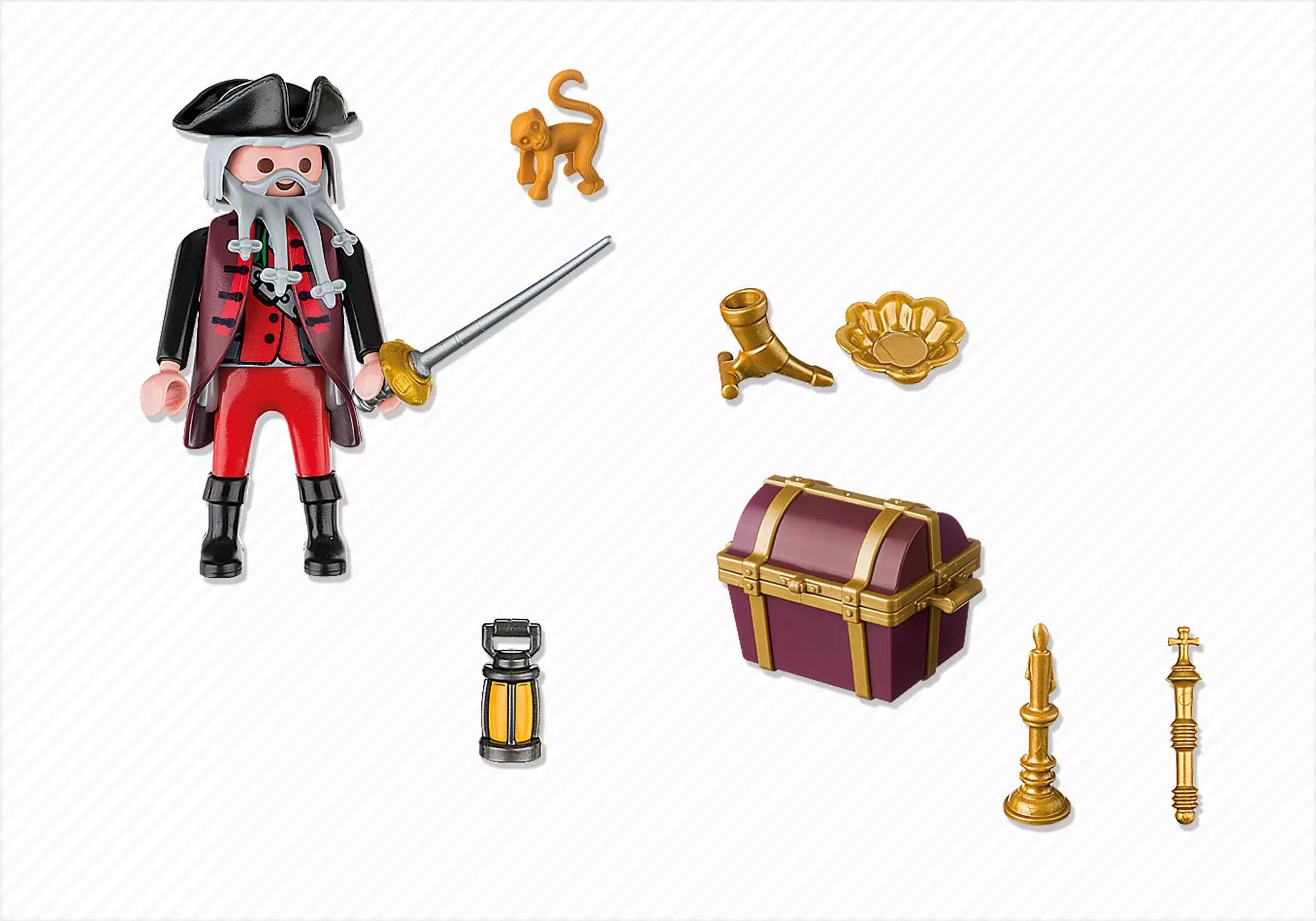 Playmobil 4783 Special Plus Pirat mit Schatztruhe - plegobil