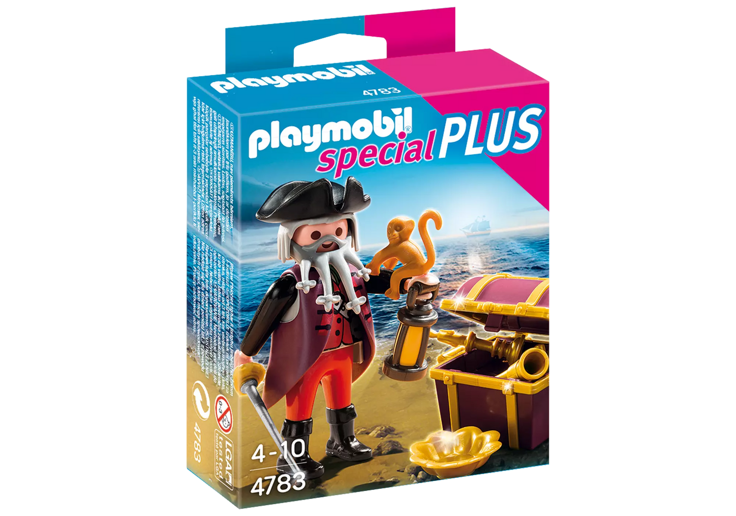 Playmobil 4783 Special Plus Pirat mit Schatztruhe - plegobil
