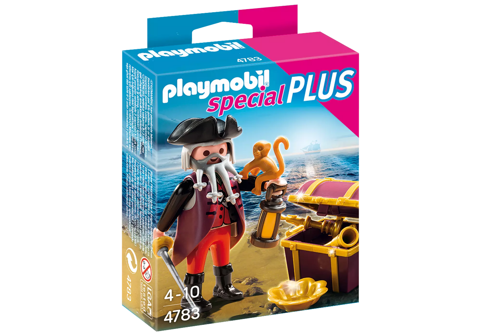 Playmobil 4783 Special Plus Pirat mit Schatztruhe - plegobil