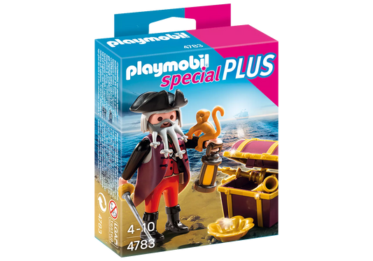 Playmobil 4783 Special Plus Pirat mit Schatztruhe - plegobil