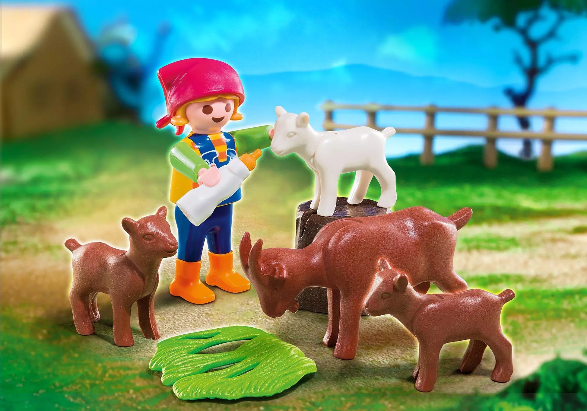 Playmobil 4785 Special Plus Mädchen bei Ziegen - plegobil