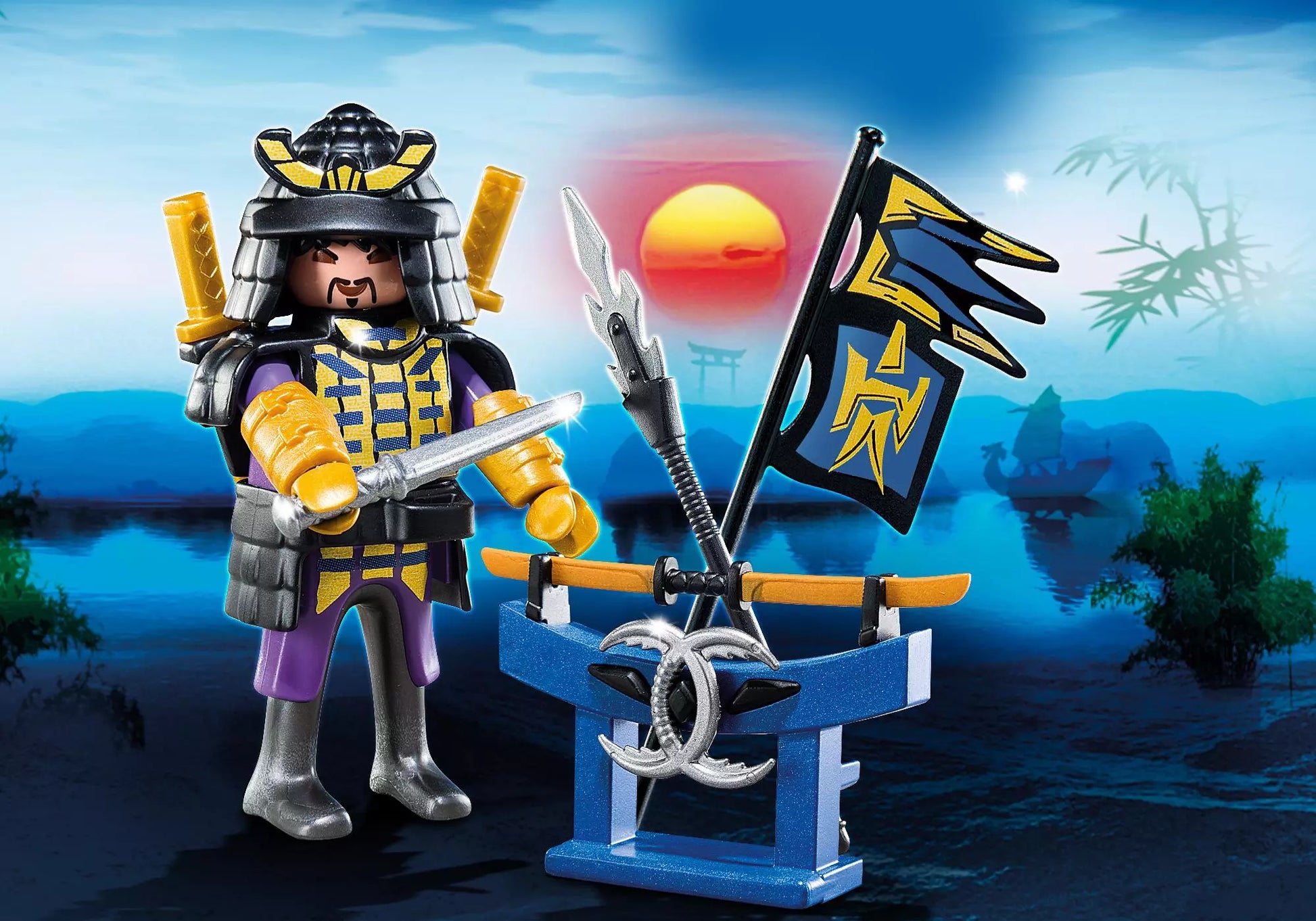 Playmobil 4789 Special Plus Asiakämpfer mit Waffenständer - plegobil