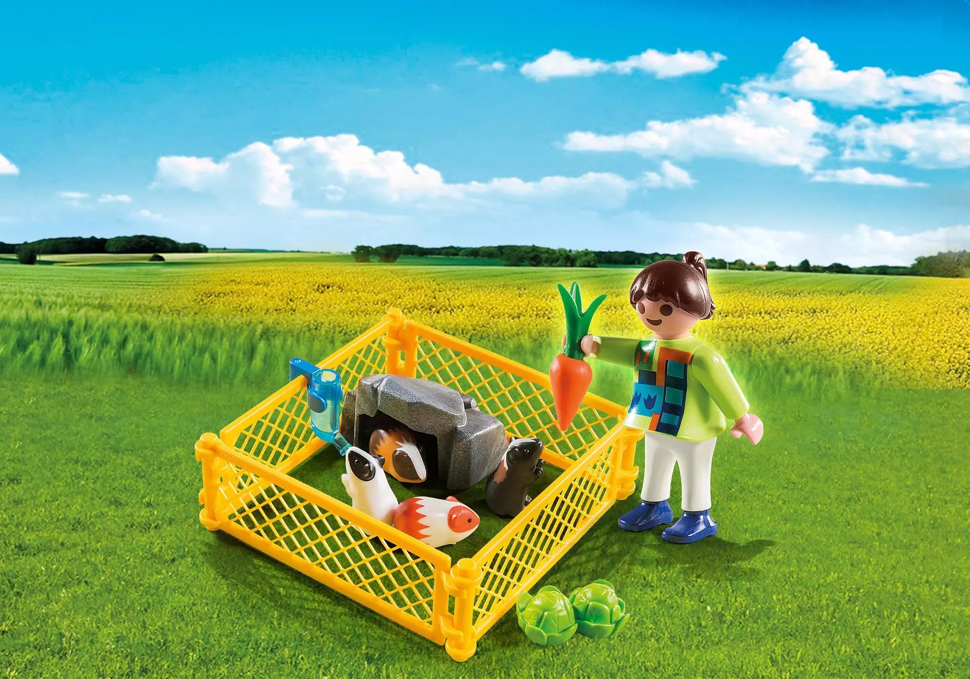 Playmobil 4794 Special Plus Mädchen mit Meerschweinchen - plegobil