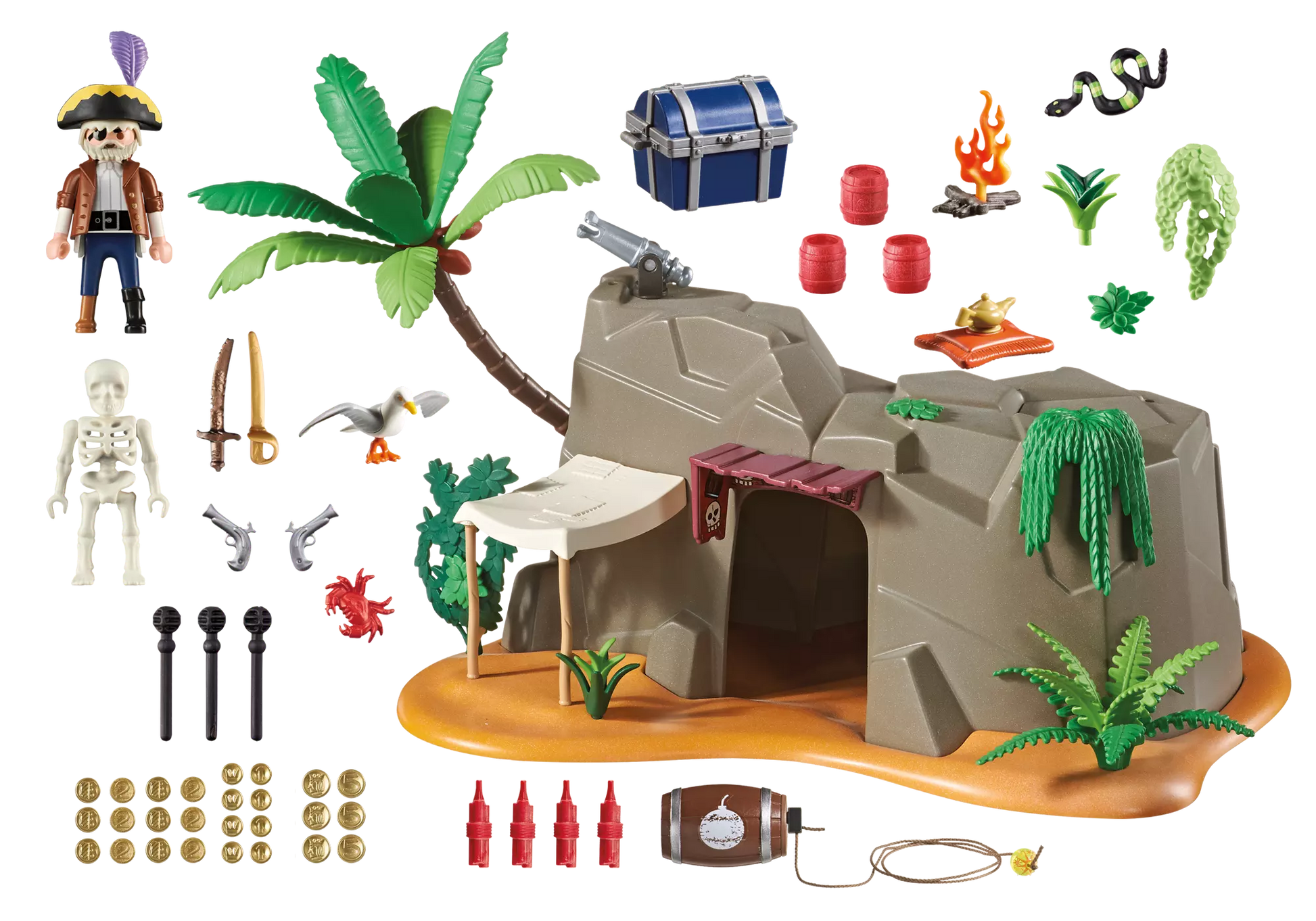 Playmobil 4797 Super 4 Piraten Höhle - plegobil