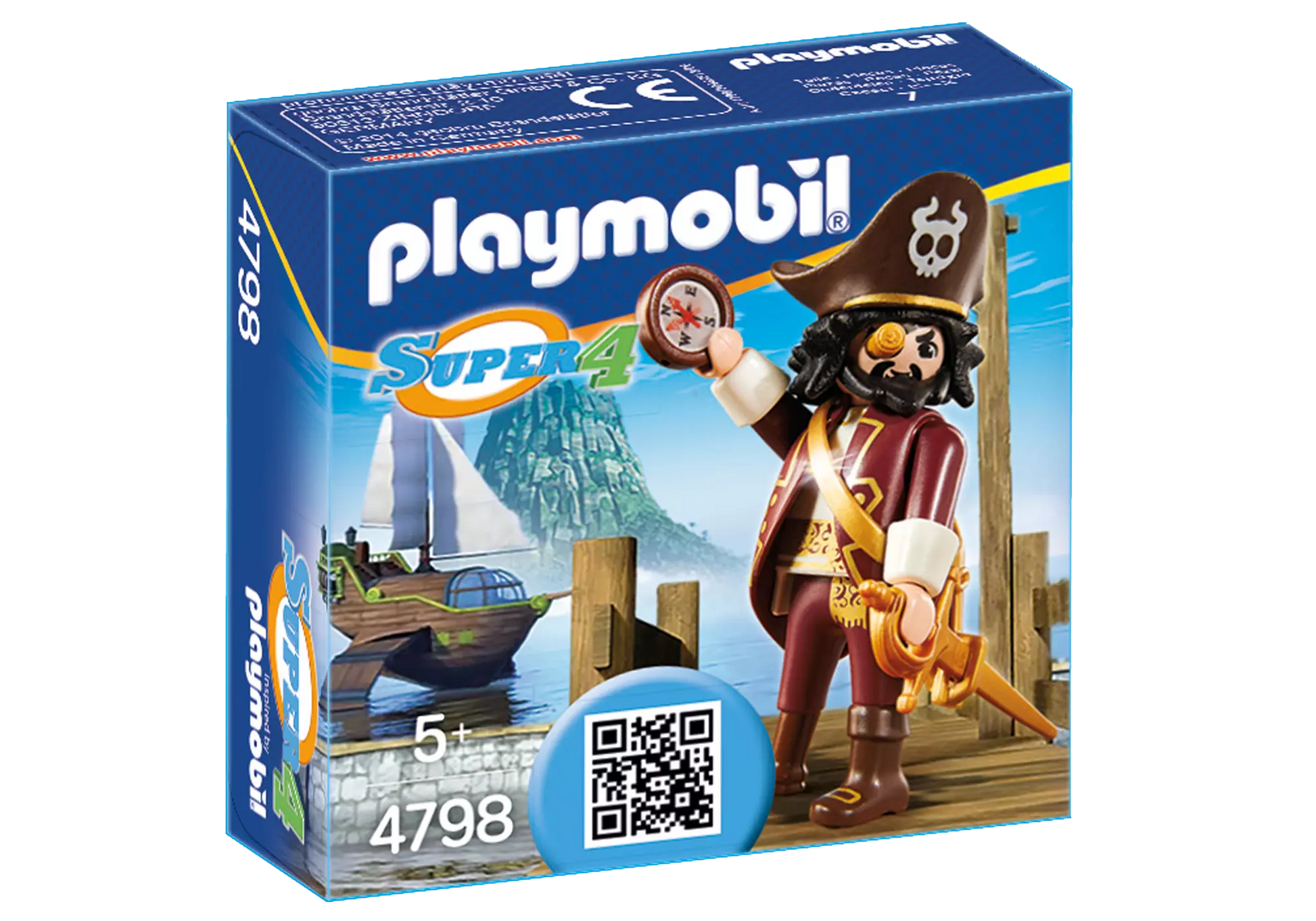 Playmobil 4798 Super 4 Sharkbeard - plegobil