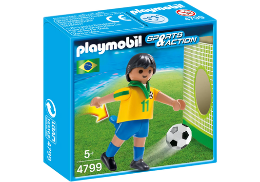 Playmobil 4799 Sports & Action Fußballspieler Brasilien - plegobil