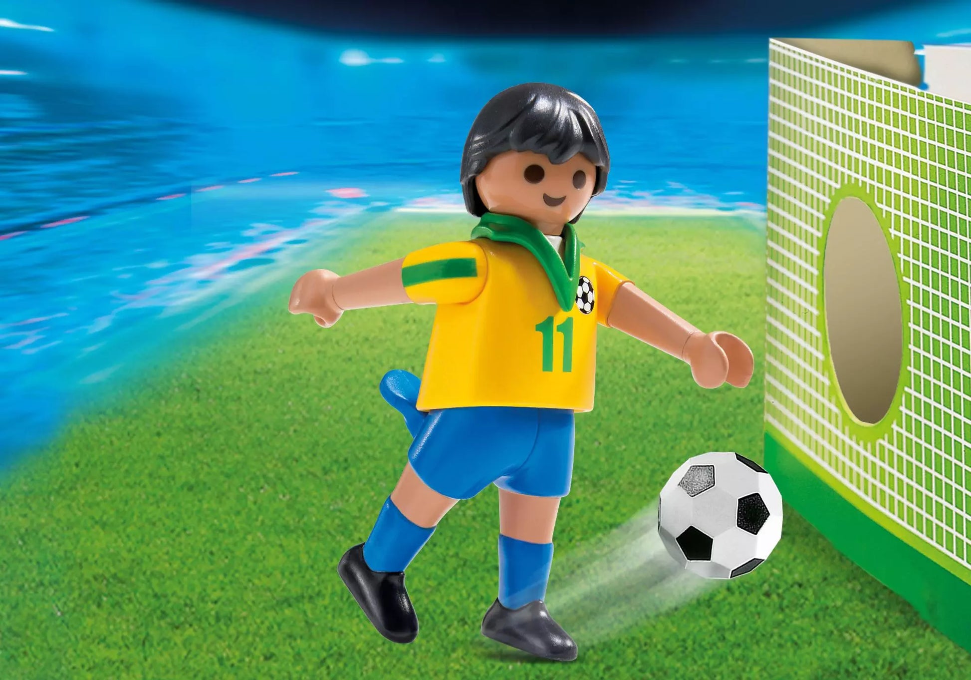 Playmobil 4799 Sports & Action Fußballspieler Brasilien - plegobil