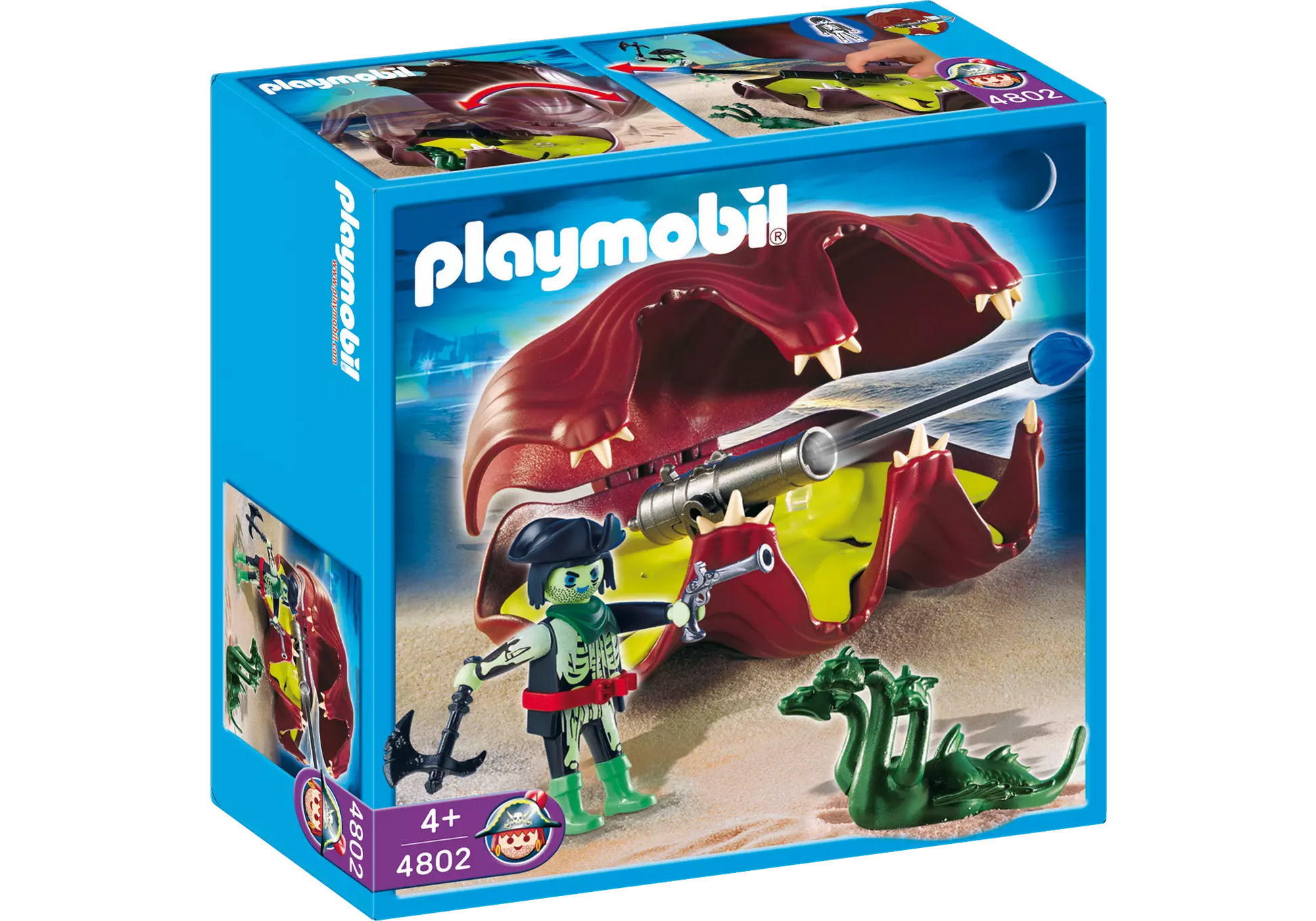 Playmobil 4802 Sammlerstück Pirates Kanonenmuschel - plegobil