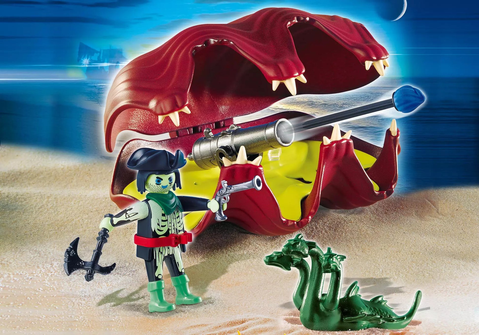 Playmobil 4802 Sammlerstück Pirates Kanonenmuschel - plegobil