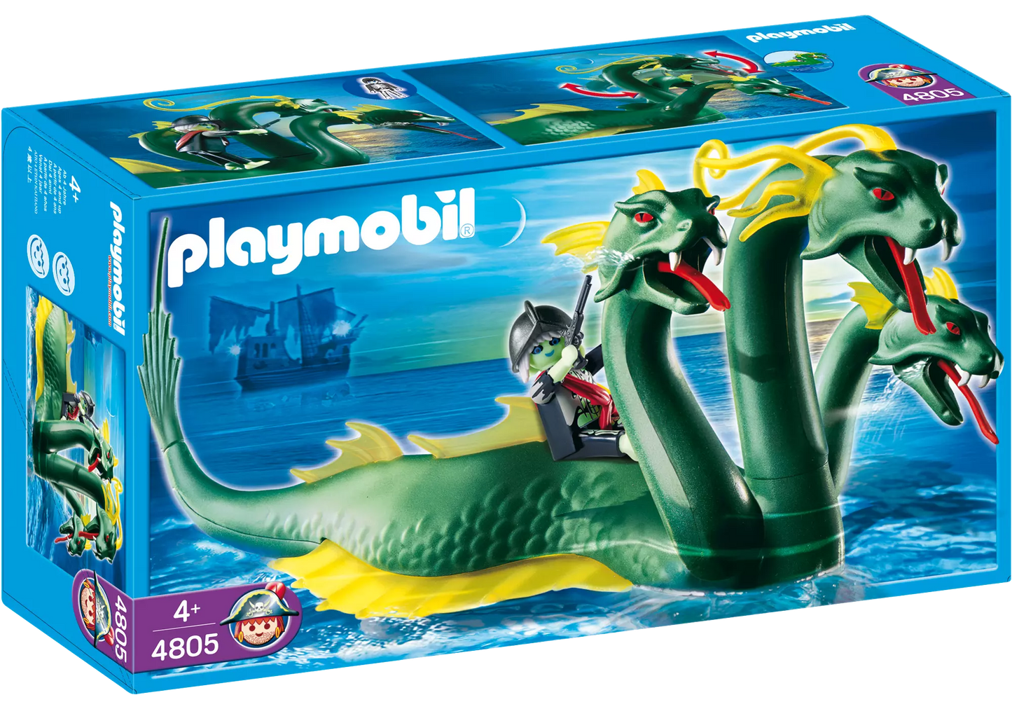 Playmobil 4805 Sammlerstück Dreiköpfige Seeschlange - plegobil