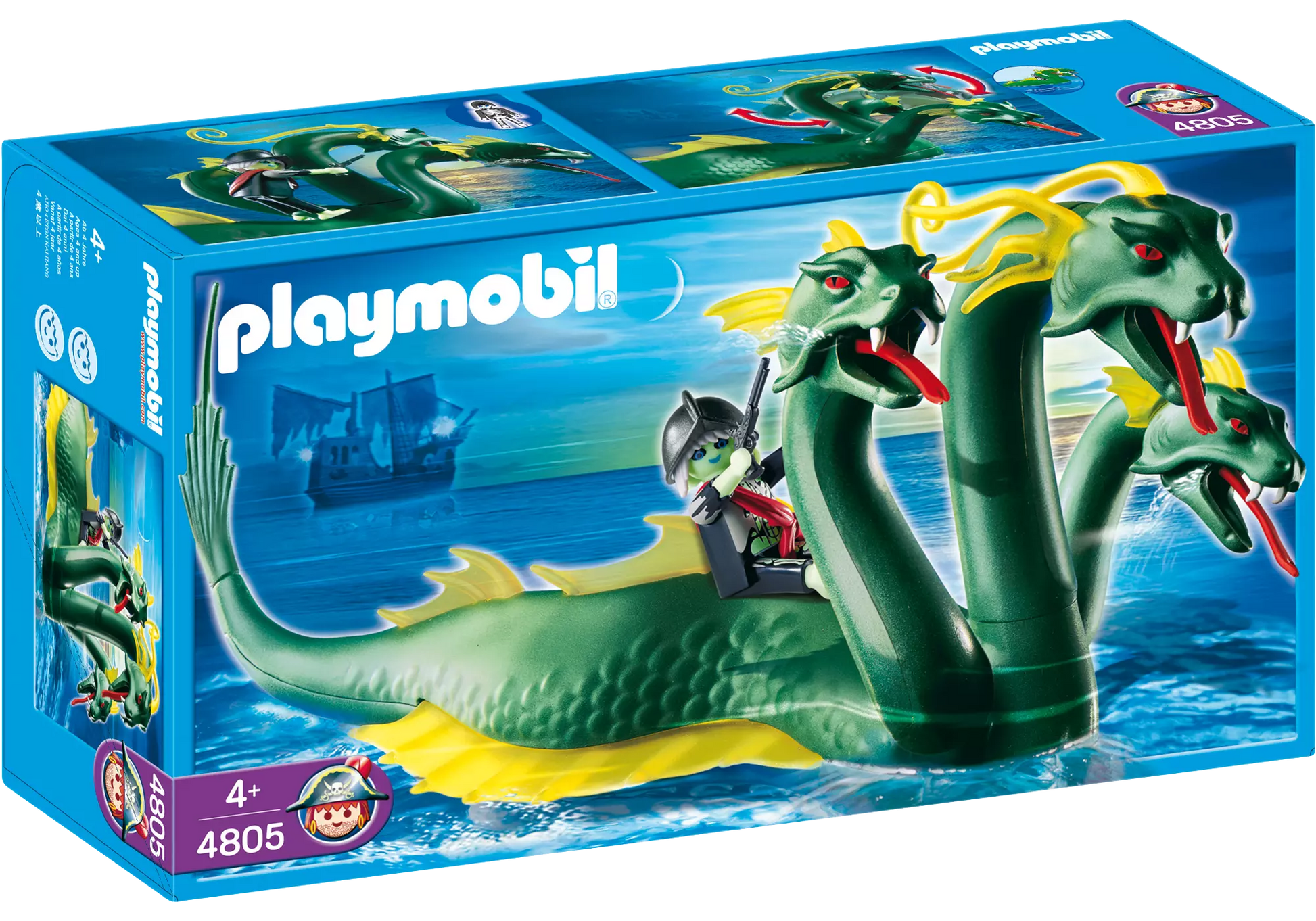 Playmobil 4805 Sammlerstück Dreiköpfige Seeschlange - plegobil