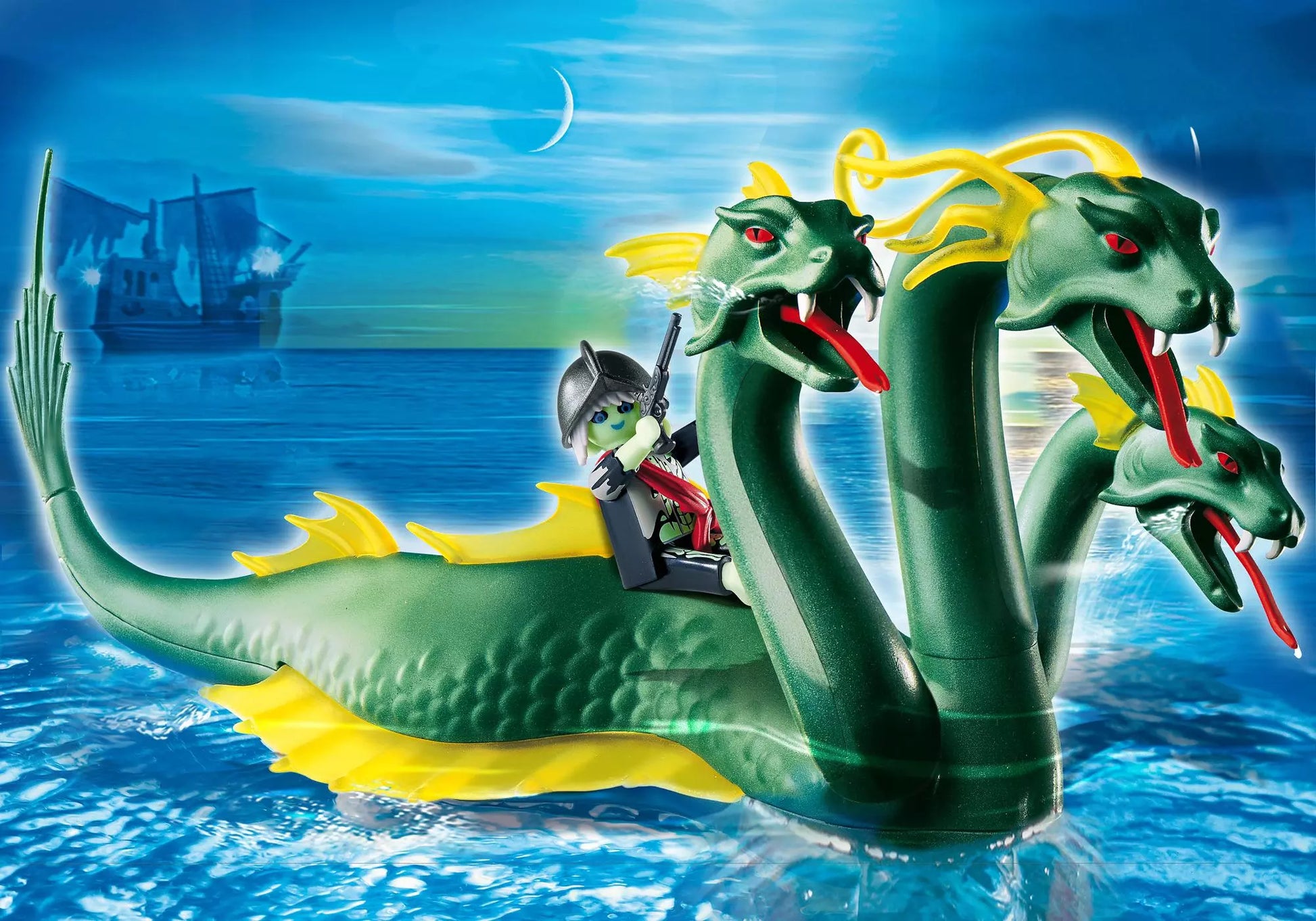 Playmobil 4805 Sammlerstück Dreiköpfige Seeschlange - plegobil