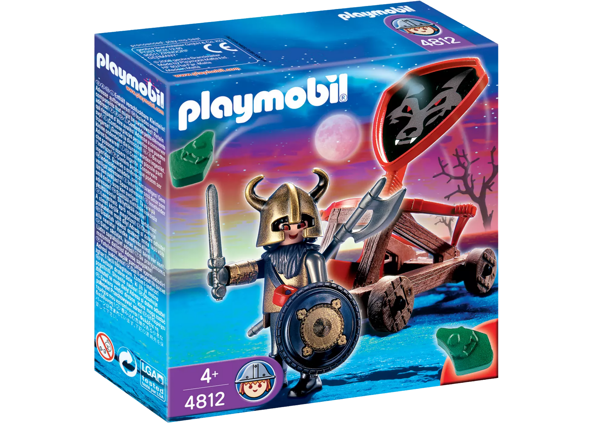 Playmobil 4812 Sammlerstück Katapult für Wolfsgespann - plegobil