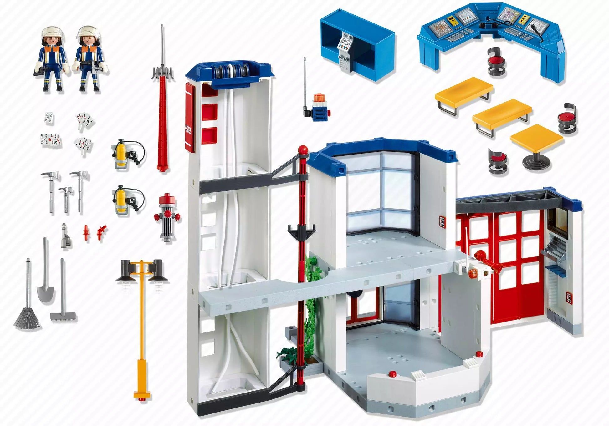 Playmobil 4819 Sammlerstück City Action Feuerwehr-Hauptquartier - plegobil