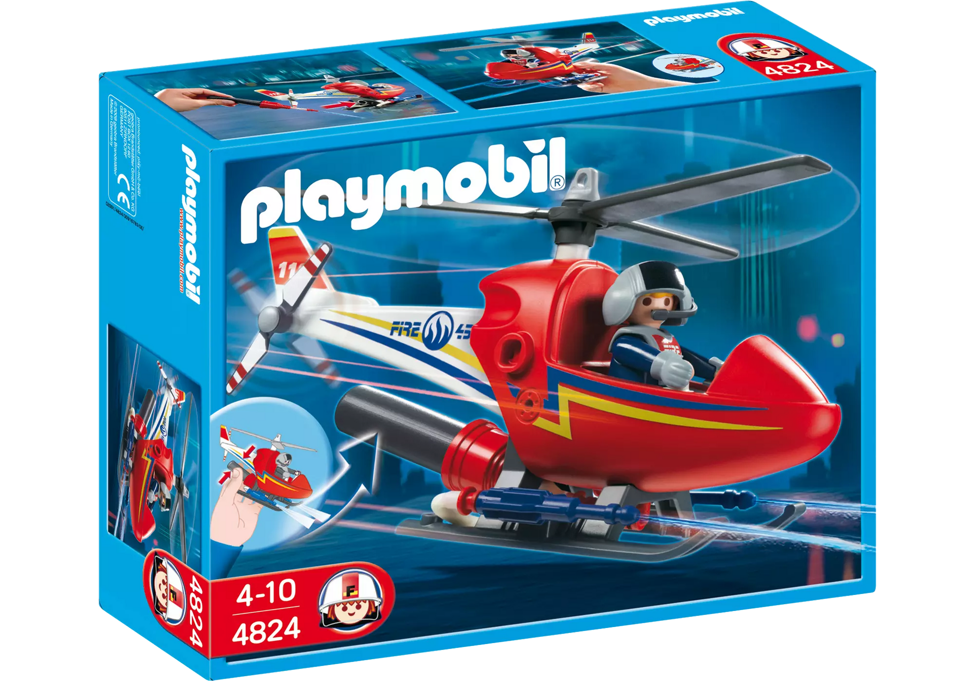 Playmobil 4824 Sammlerstück City Action Löschhubschrauber - plegobil