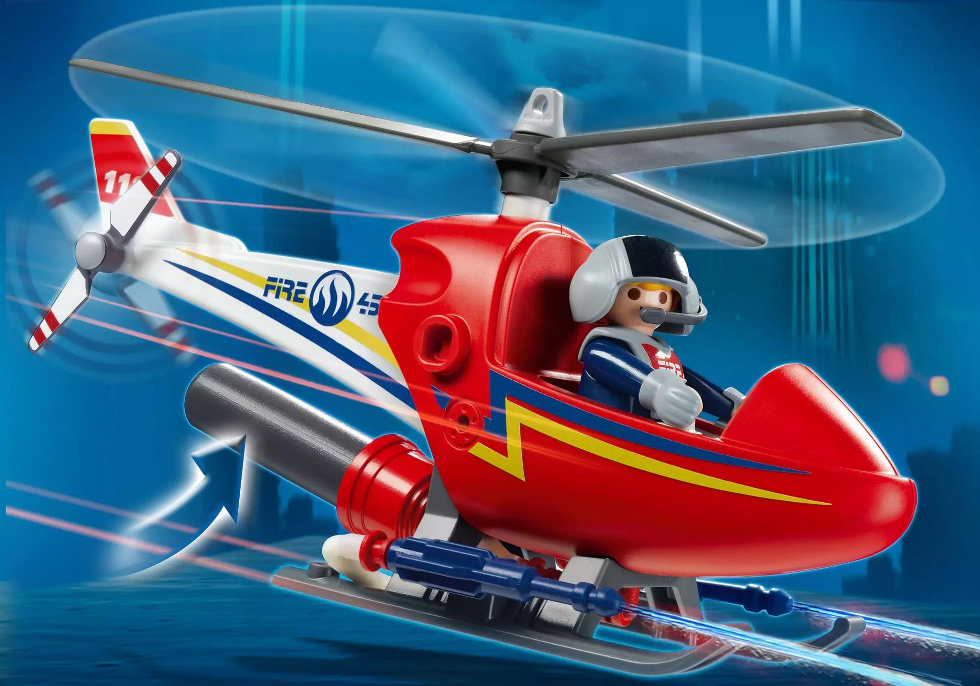 Playmobil 4824 Sammlerstück City Action Löschhubschrauber - plegobil