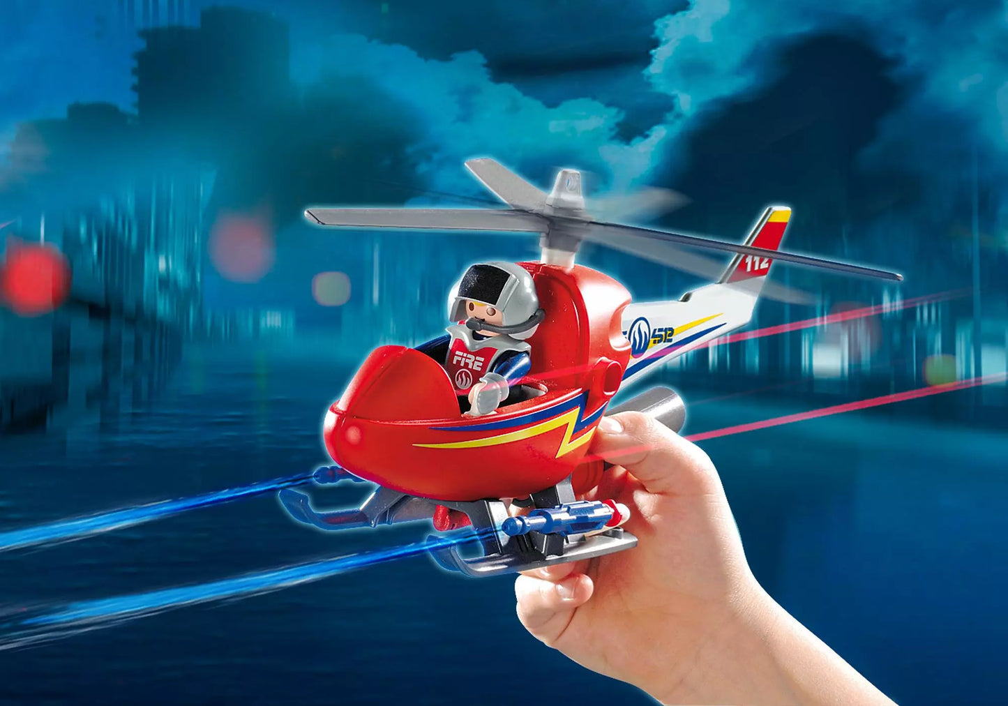 Playmobil 4824 Sammlerstück City Action Löschhubschrauber - plegobil